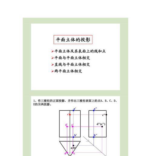 立体投影技术（探索画面立体投影的前沿科技与创新应用）