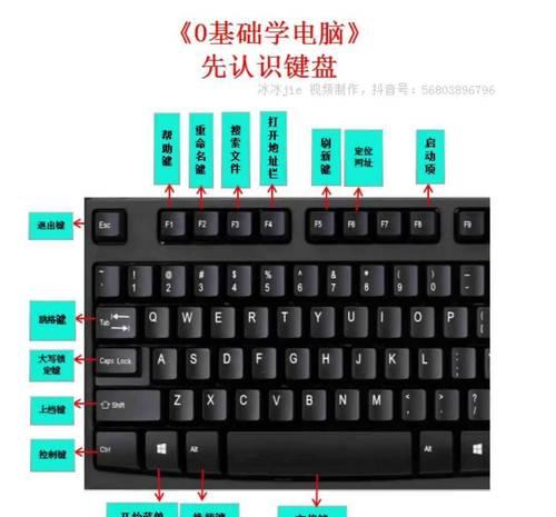 电脑键盘入门教程（掌握基本键位，快速提升打字效率）